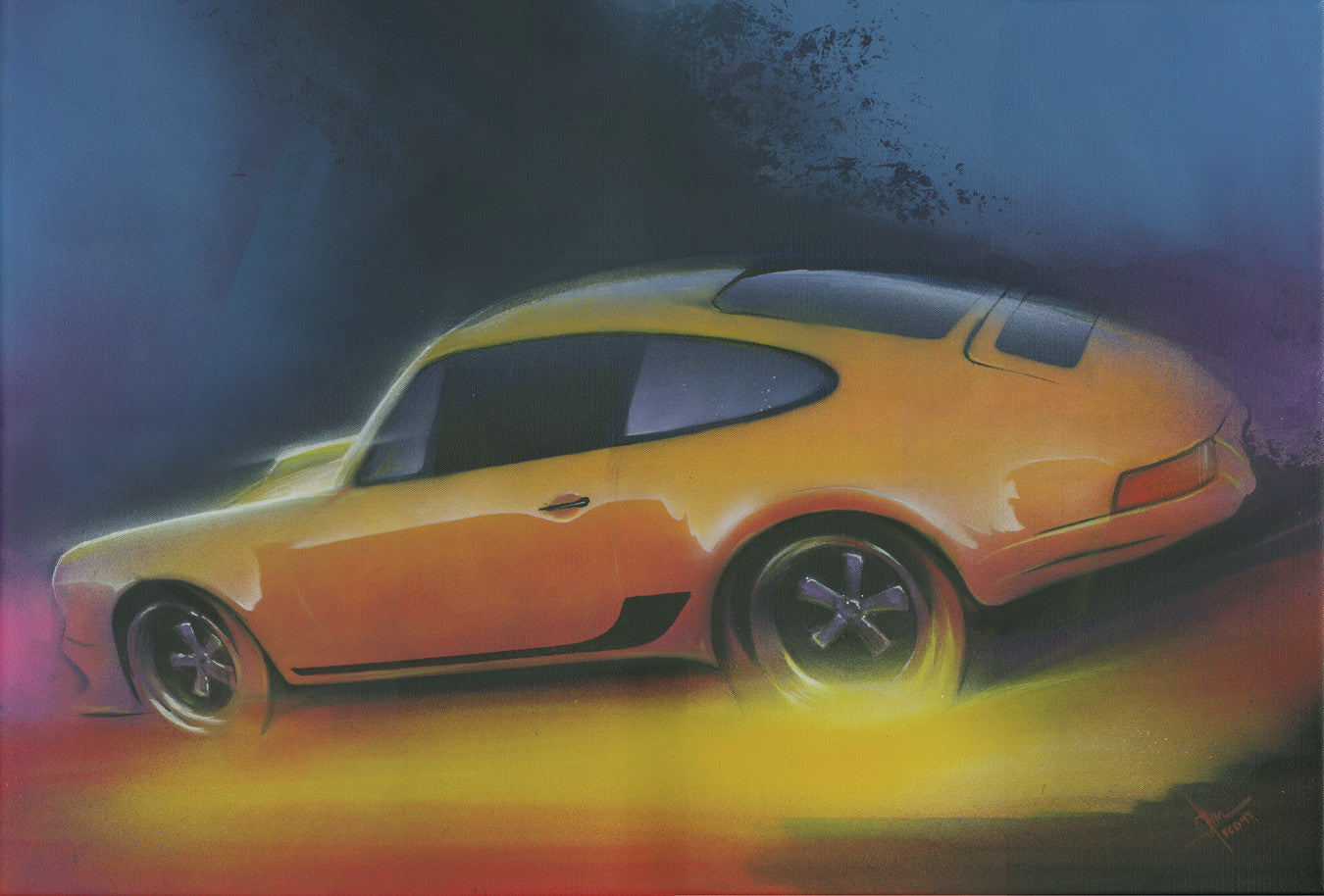 Porsche 911 Print – Circuit SixFour