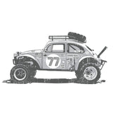 Curb VW Baja Bug